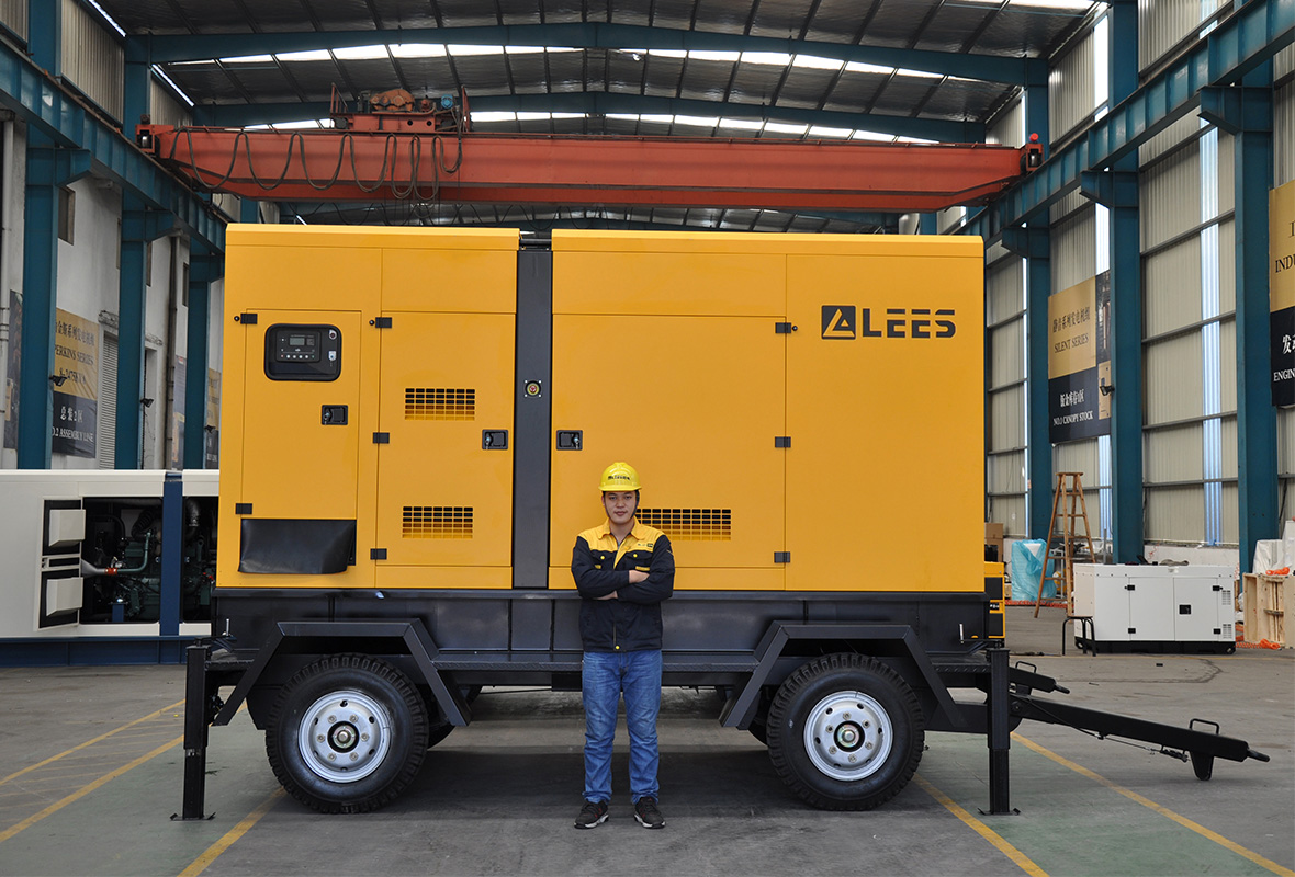 移动拖车genset1